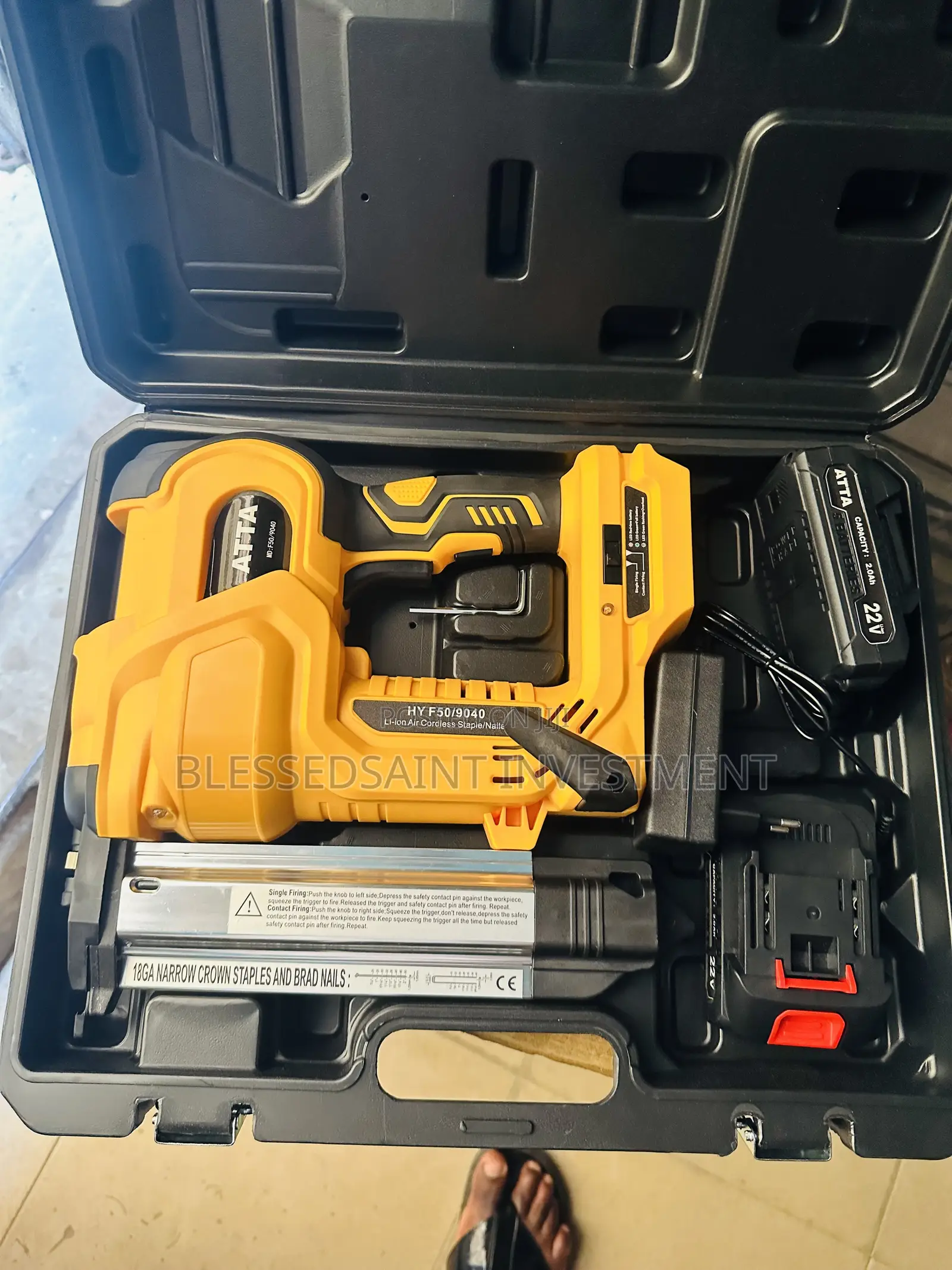 Cordless Nail Gun Machine 50mm