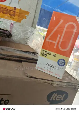 New Tecno Spark 40 Pro+ 256 GB Black