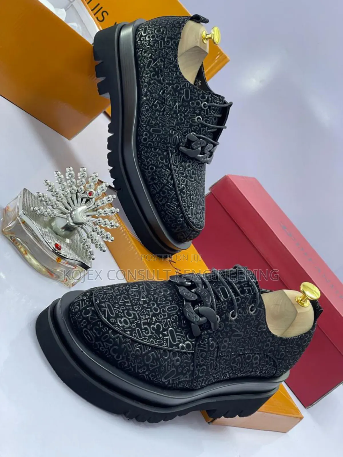 Louis Vuitton Laced Loafers