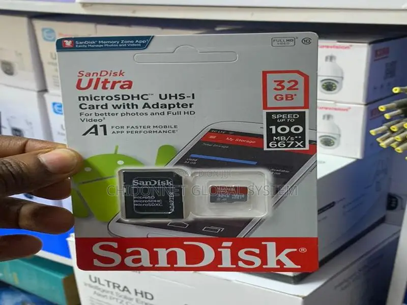 Ultra 32gb Micro Sd Memory Card+Adapter