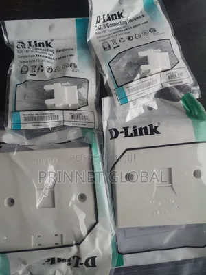 D-Link Cat6 Single Faceplate
