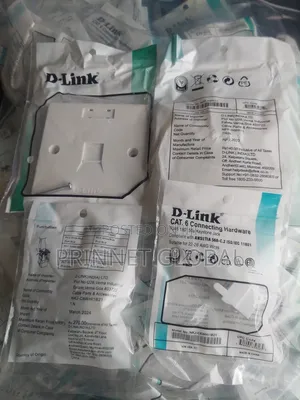 D-Link Cat6 Single Faceplate