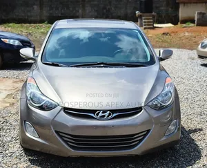 Hyundai Elantra Limited 2012 Gray