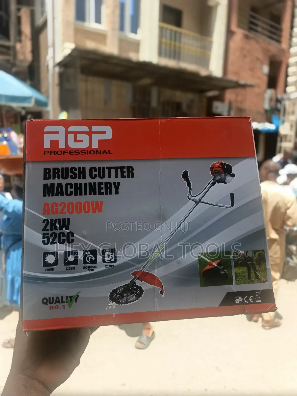 2000w Agp Brush Cutter Machine