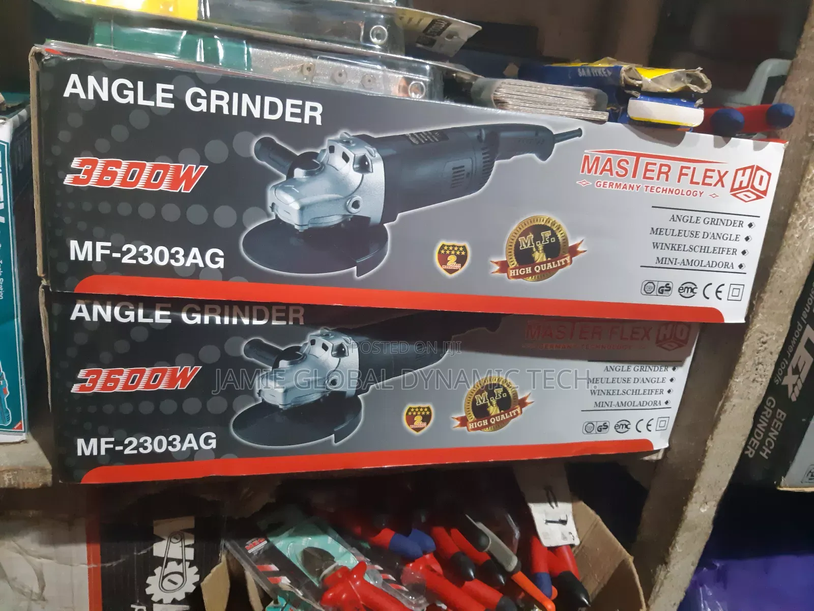 Master Flex 9" Angle Grinder Electric.