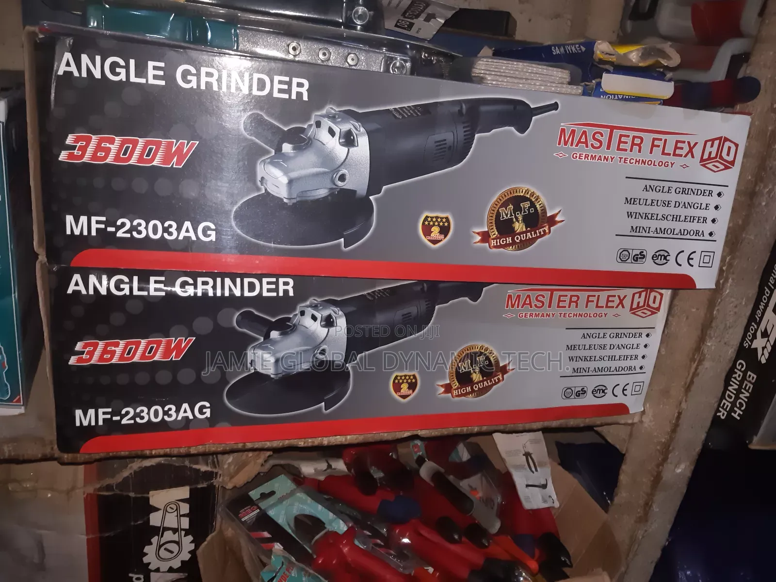 Master Flex 9" Angle Grinder Electric.