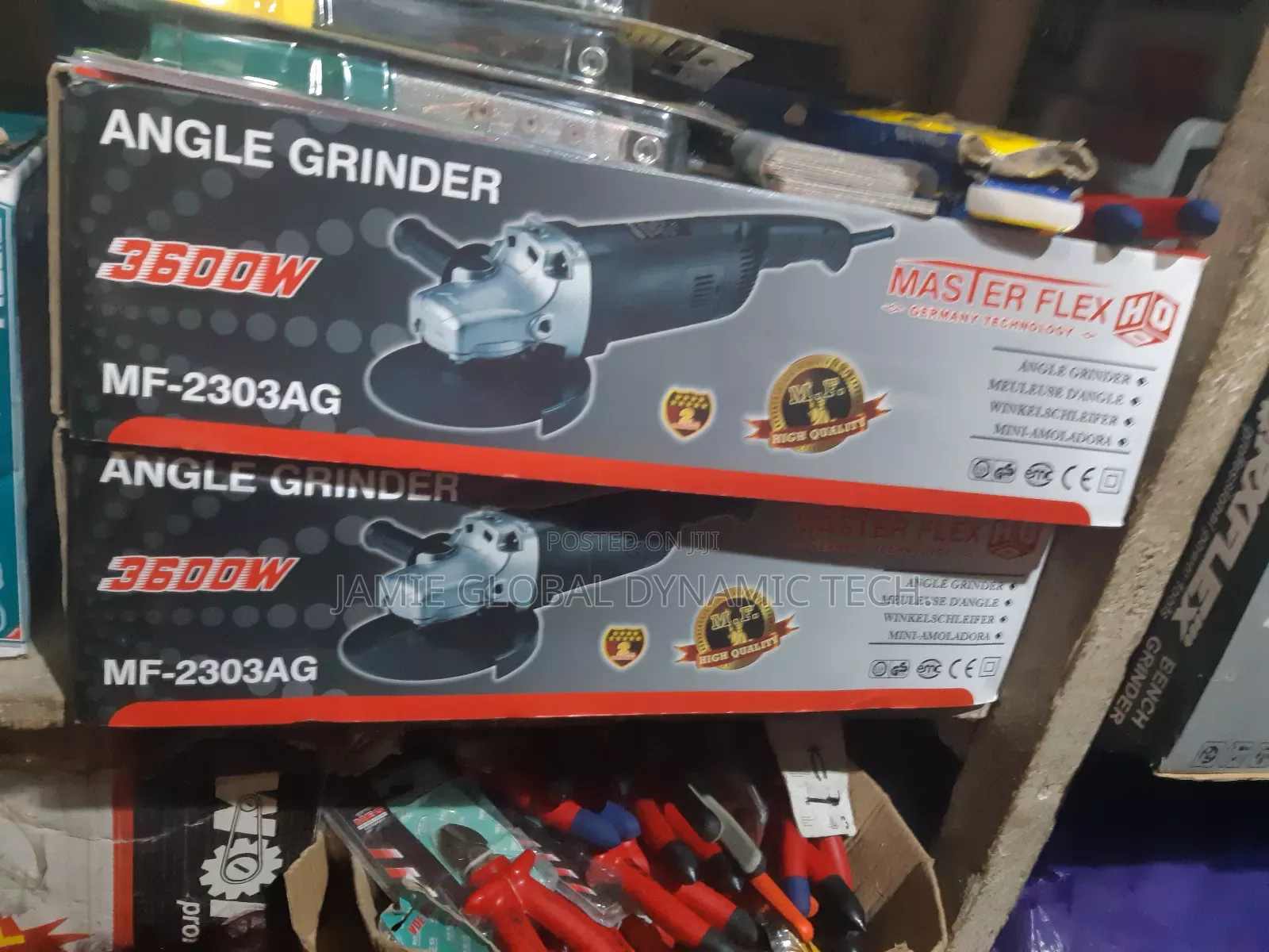 Master Flex 9" Angle Grinder Electric.