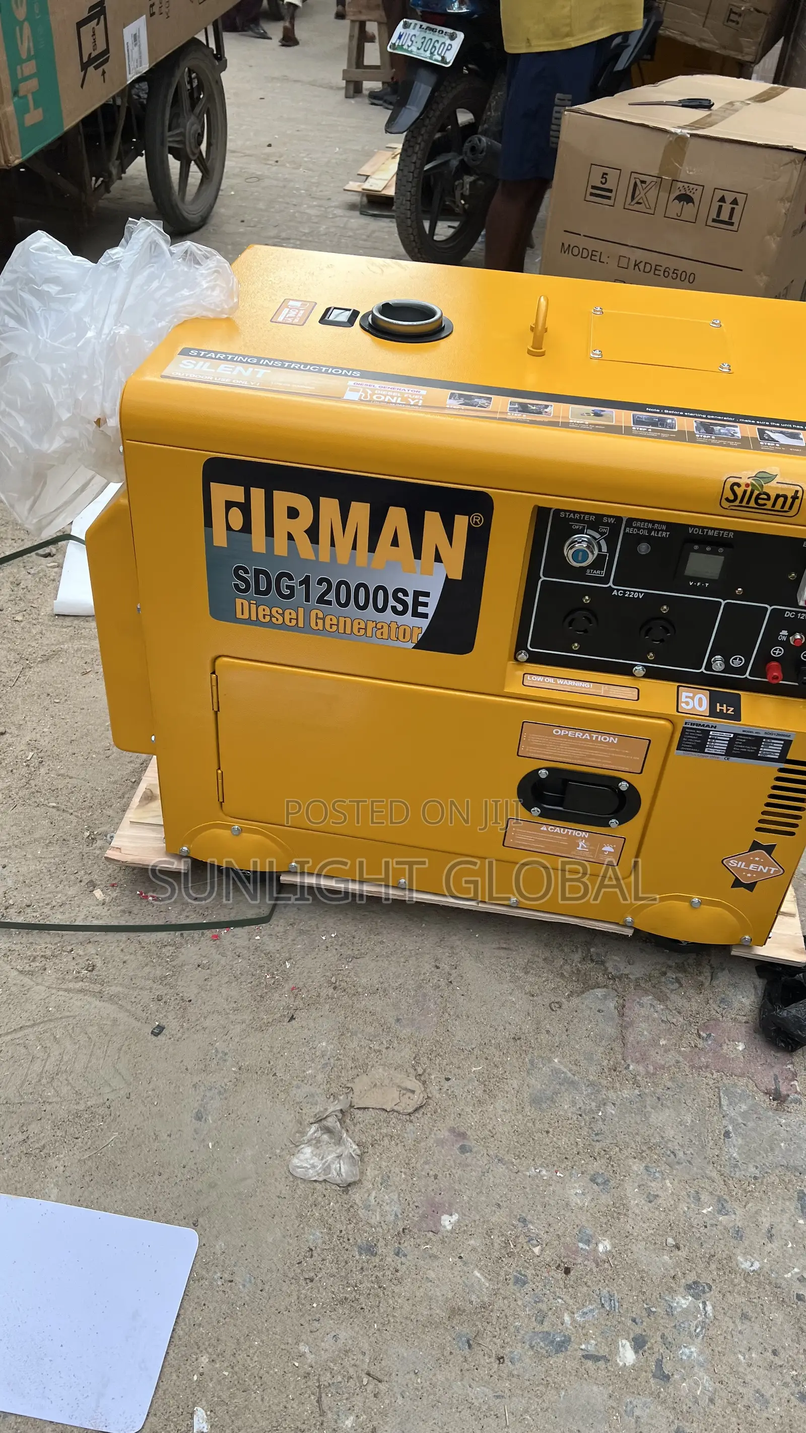 Firman Soundproof Generator 12kva