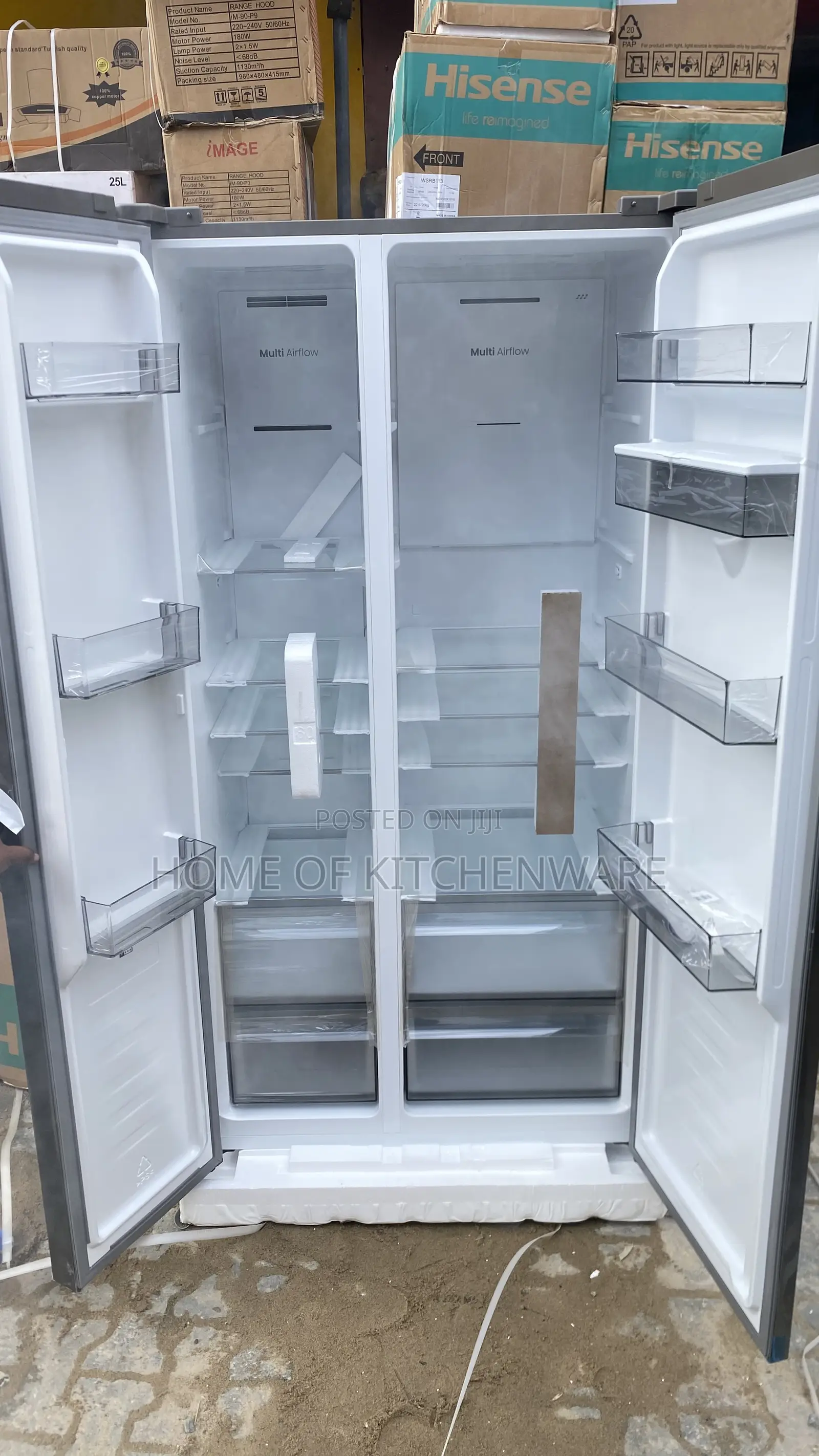 Hisense Side by Side Refrigerator