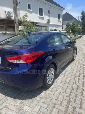 Hyundai Elantra 2014 Blue