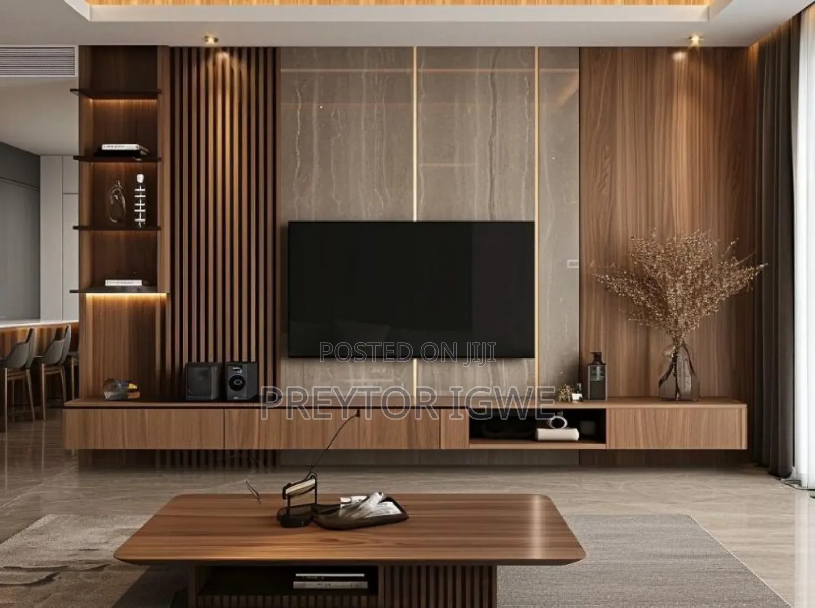 Unique Executive Tv Console