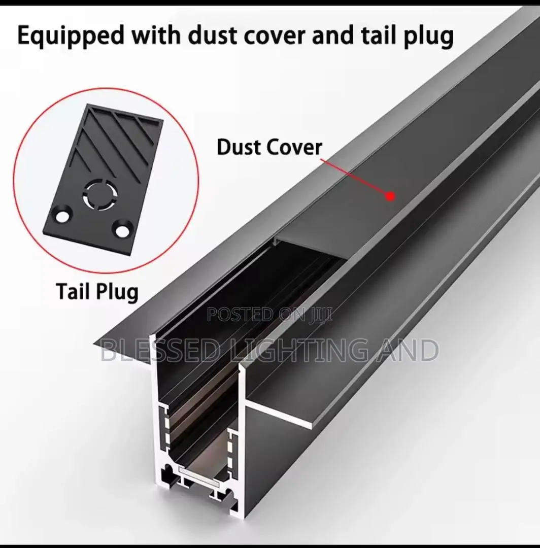 Modern Magnetic Track Lighting System and It Accessories for Indoor