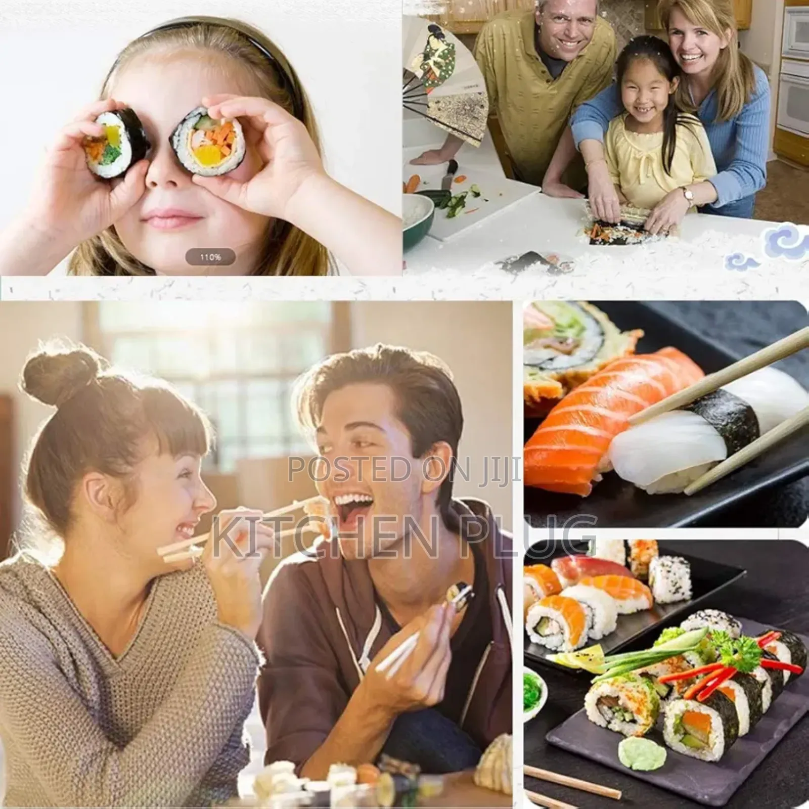 Plastic Sushi Rolling Mat