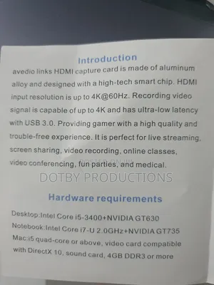 Video Capture Card