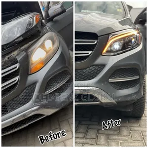 Gle350 Headlight Upgrade to Led