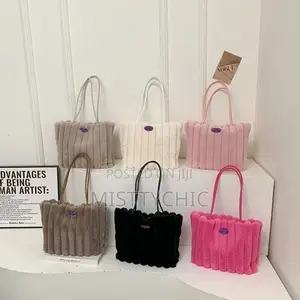 Plush Design Trendy Tote Bag