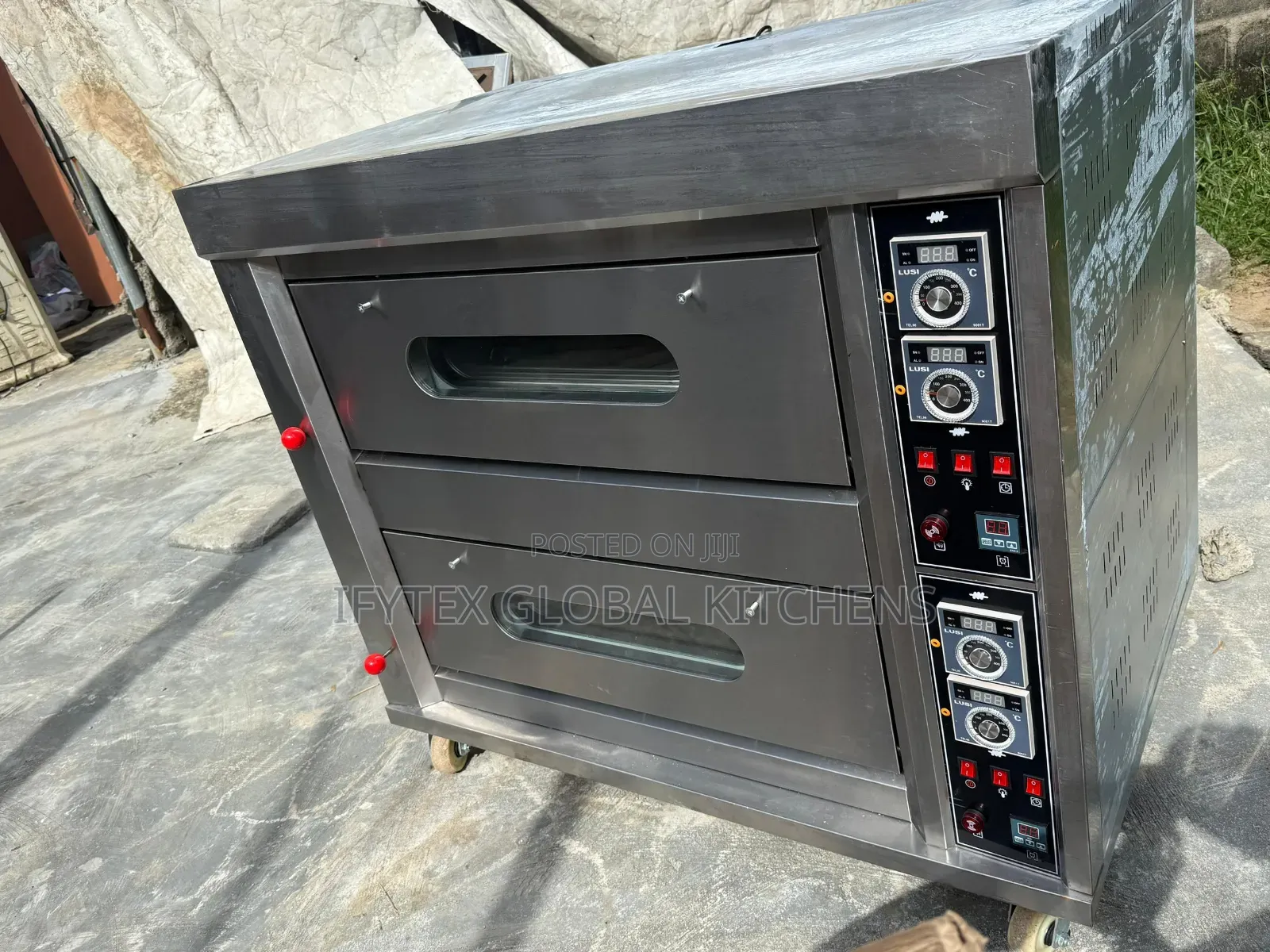 2 Deck 4 Trays Oven