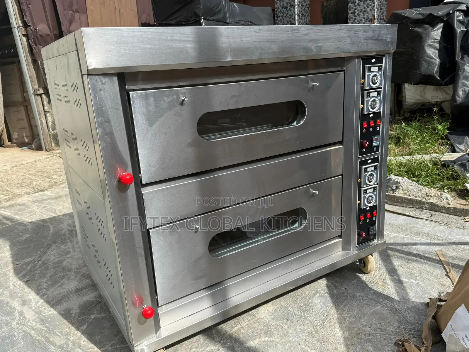 2 Deck 4 Trays Oven