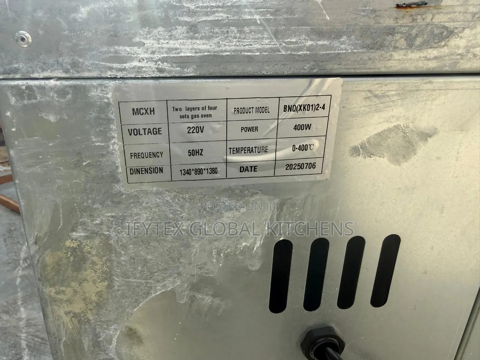 2 Deck 4 Trays Oven