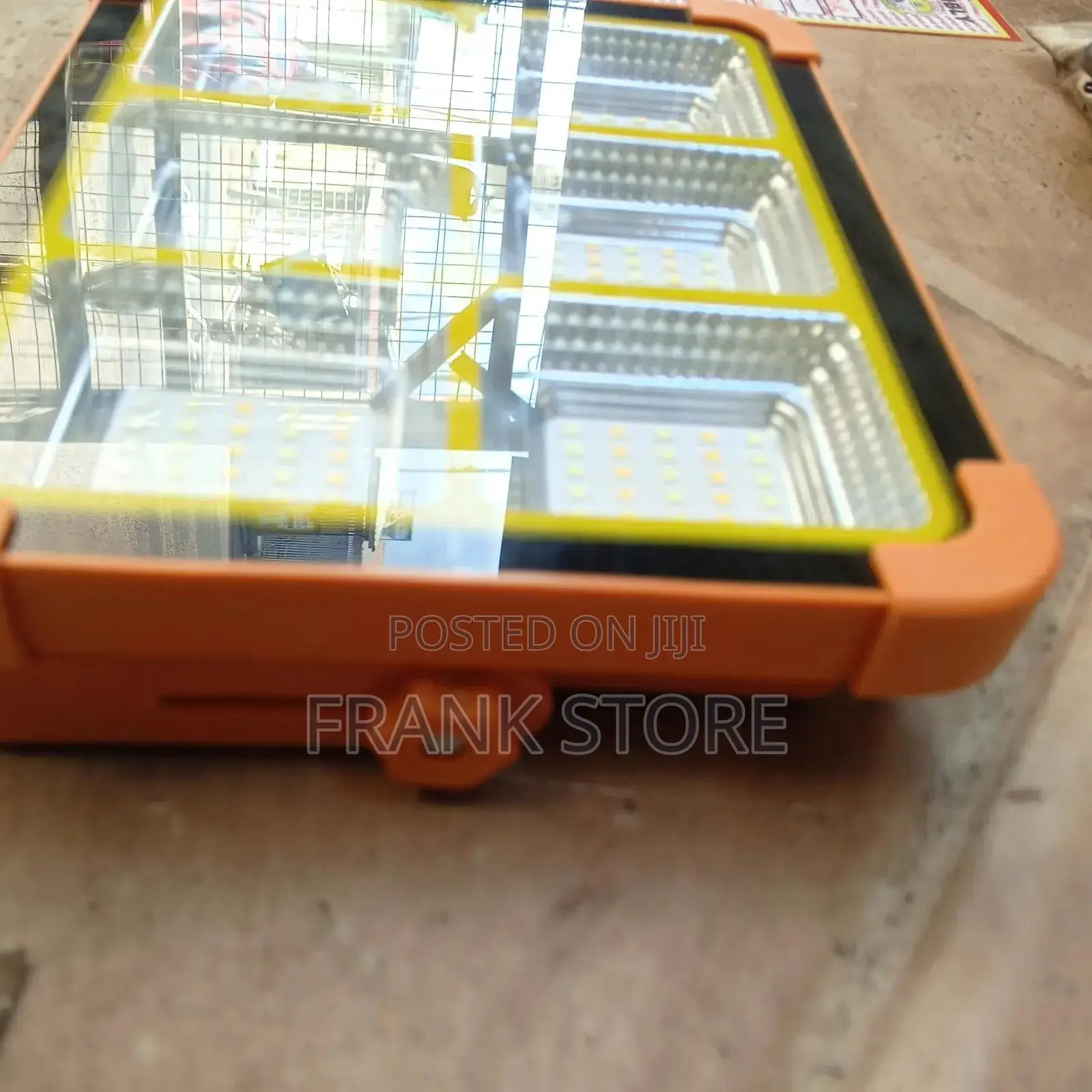 Solar Led Flood Light + Powerbank (12,000mah, Usb-C)