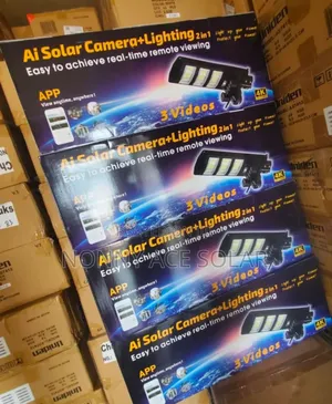 Ai Camera + Solar Street Light