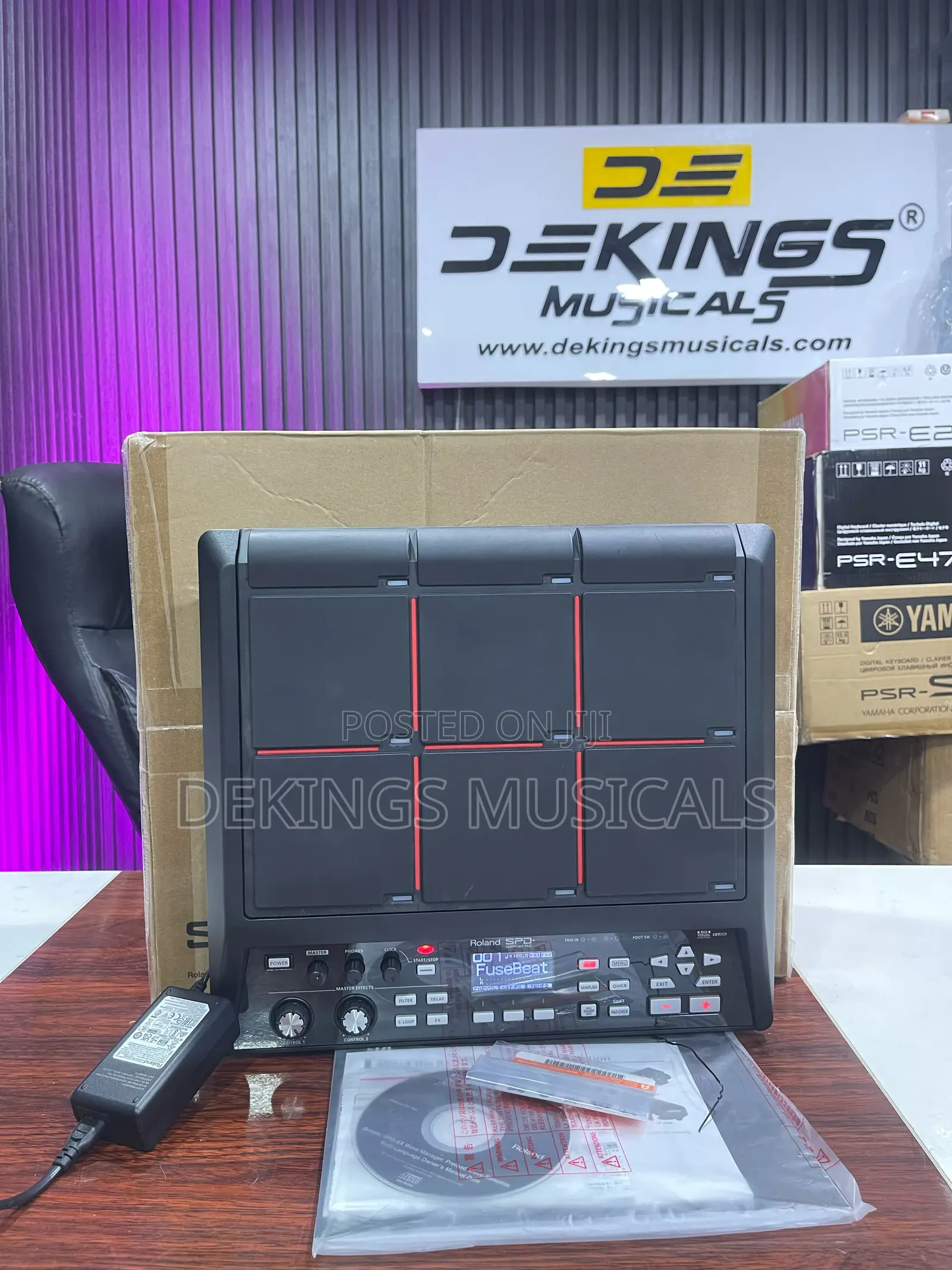 Roland Spd-sx Percussion Sampling Pad 4gb Black Drum Sampler