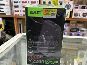 Zealot 20000mah Long Lasting Fast Power Bank With 2 Inbuilt Cable
