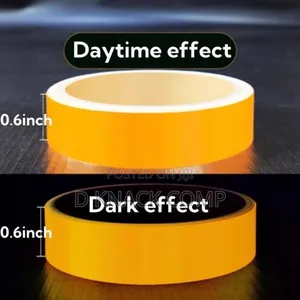 Glow in the Dark Tape Long-Lasting Bright Fluorescent Glow Tape