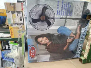 Ox 18inch Standing Fan-Black