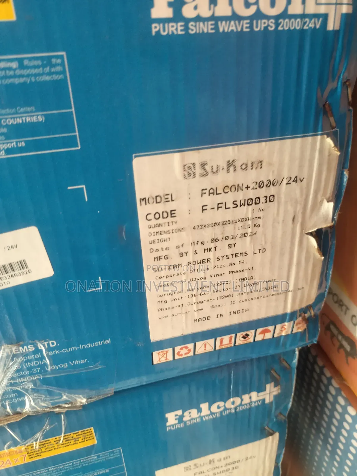 2kva 24v Su-Kam Inverter
