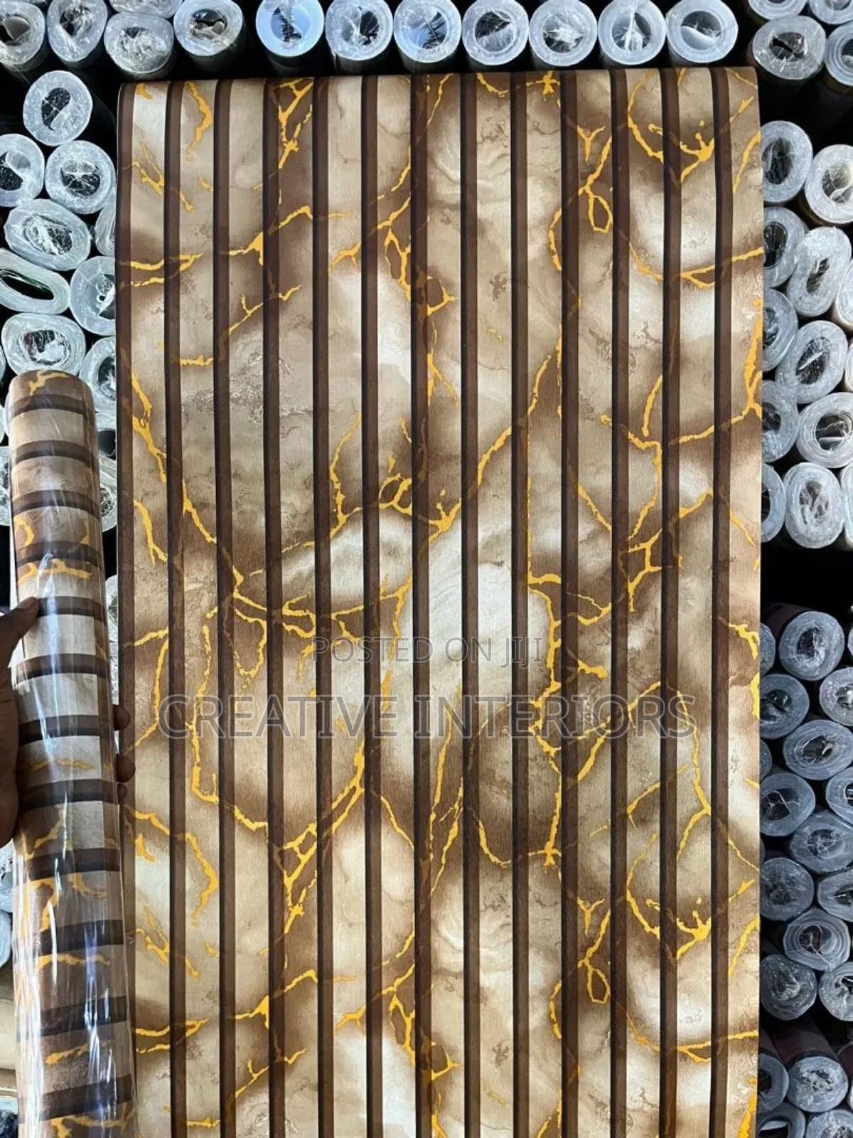 New Designs Fluted Wallpapers