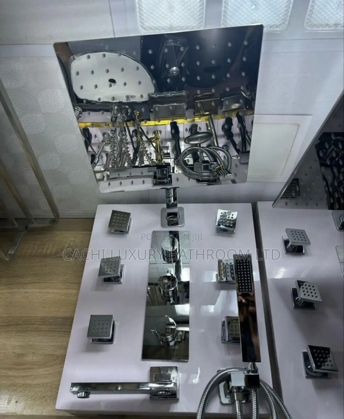 Chrome Jet Shower Set
