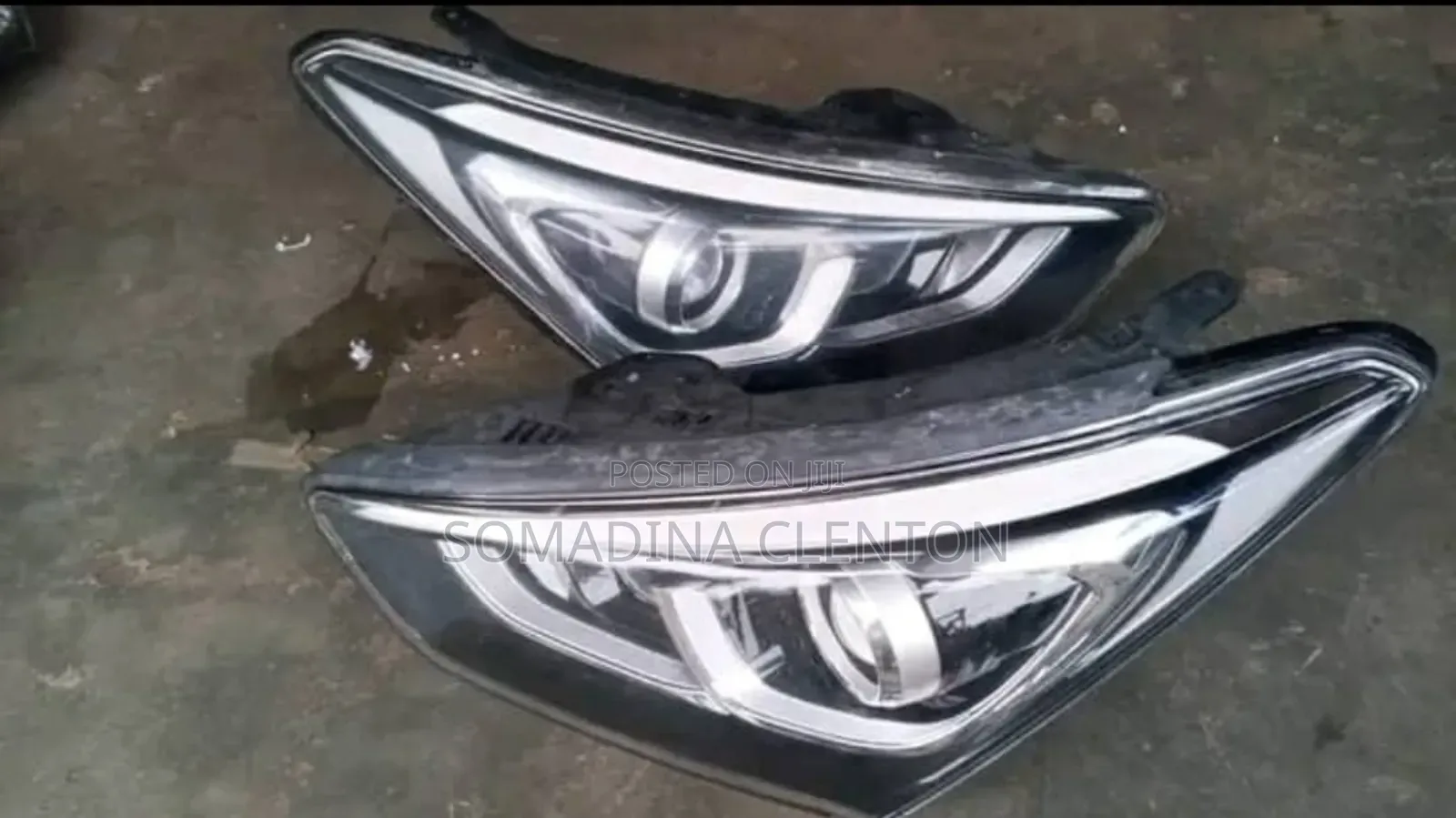 Head Lamp Santa Fe 2017
