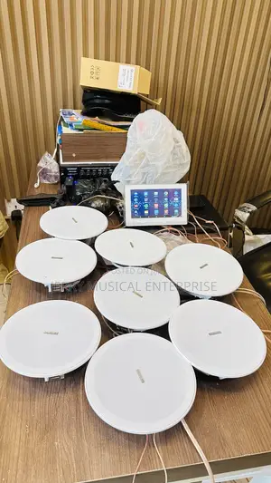 8in1 Ceiling Speakers With Smart Amplifiers 2zones Play Different Song
