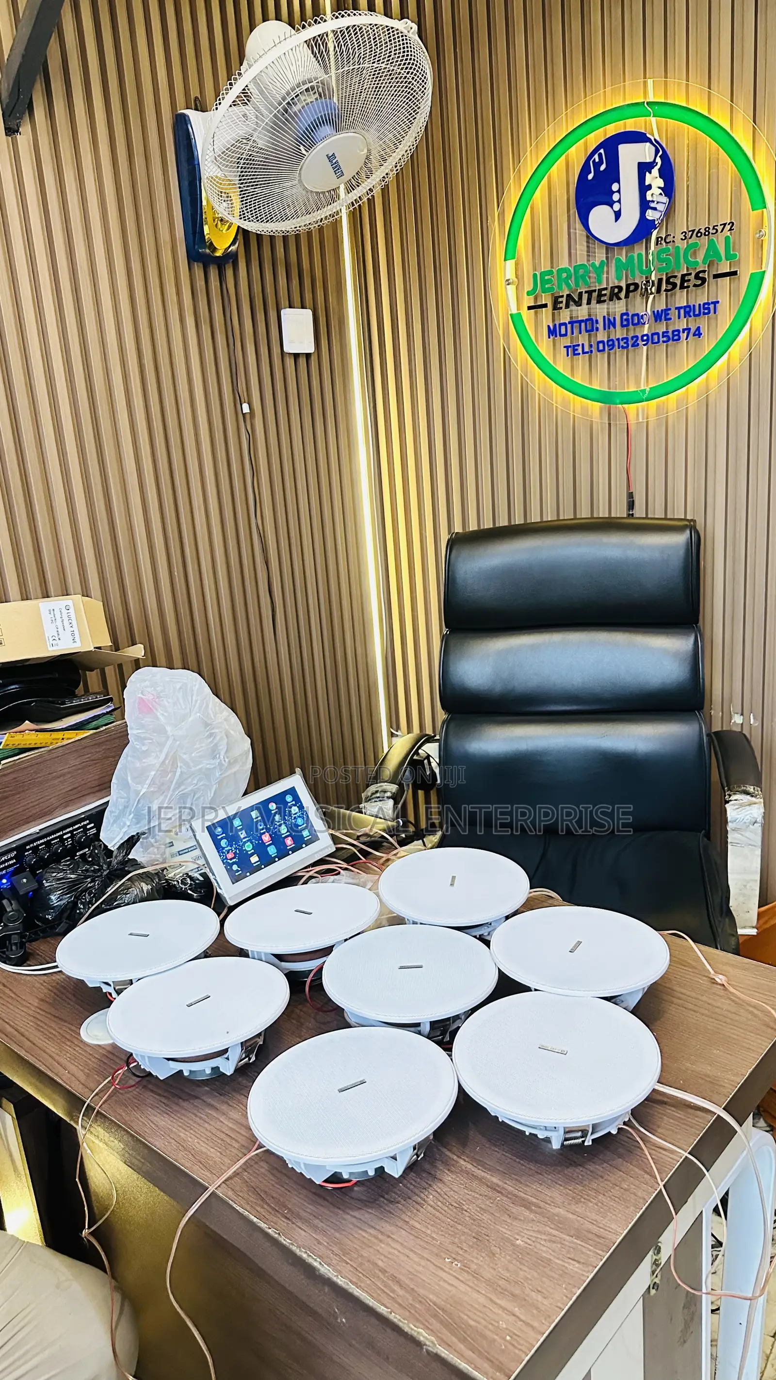50watts 8n1 Ceiling Speakers With Smart Amplifier