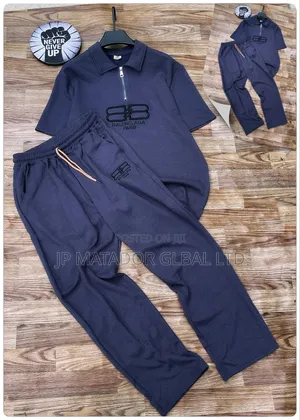 2pcs Turkey Track Set Trouser