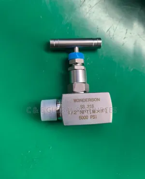 1/2" Stainless Needle Valve (Ss316/6000psi) (All Sizes Available)