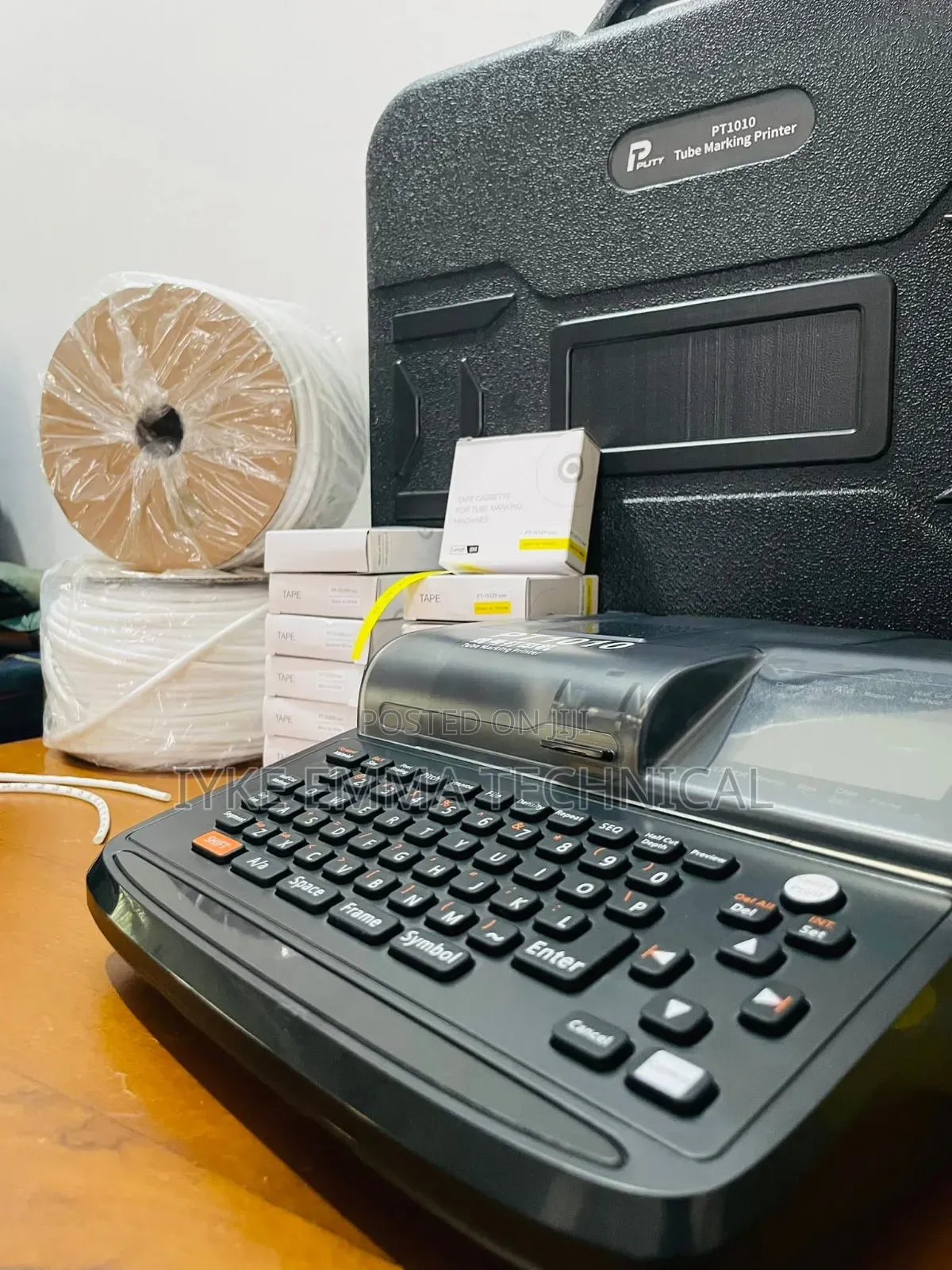 Pt1010 Thermal Transfer Cable Label Printer
