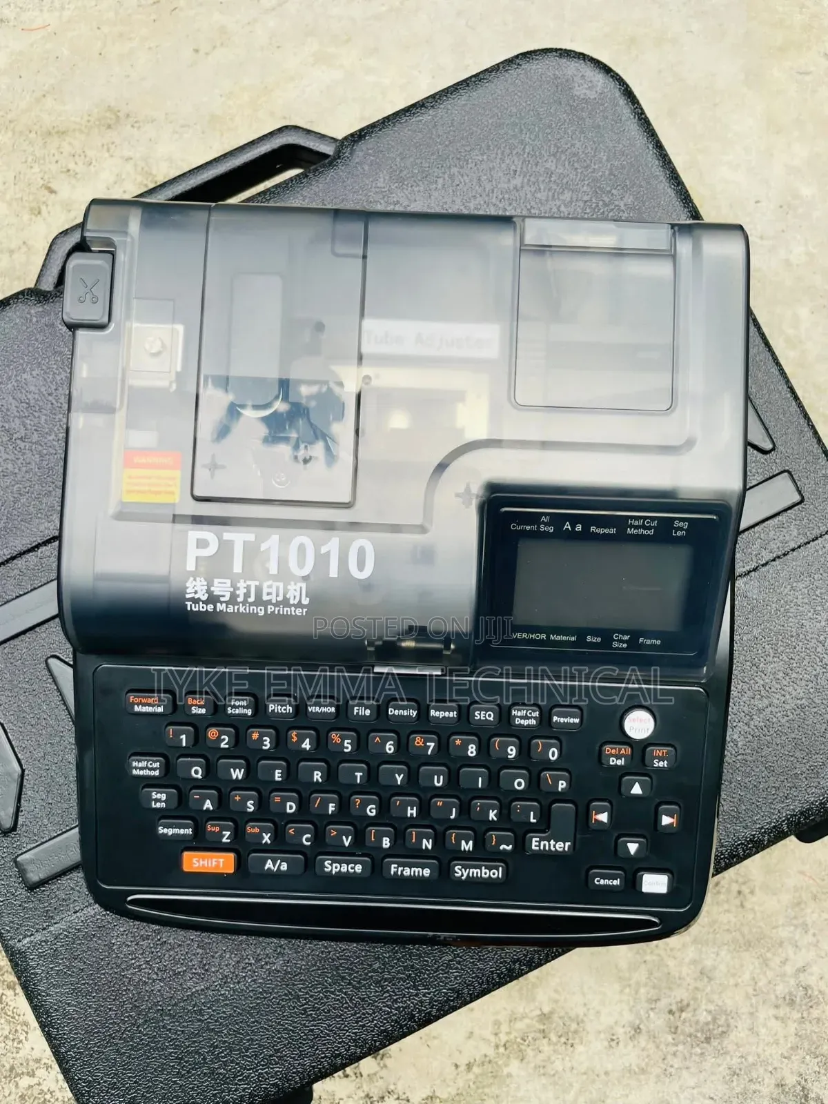 Pt1010 Thermal Transfer Cable Label Printer