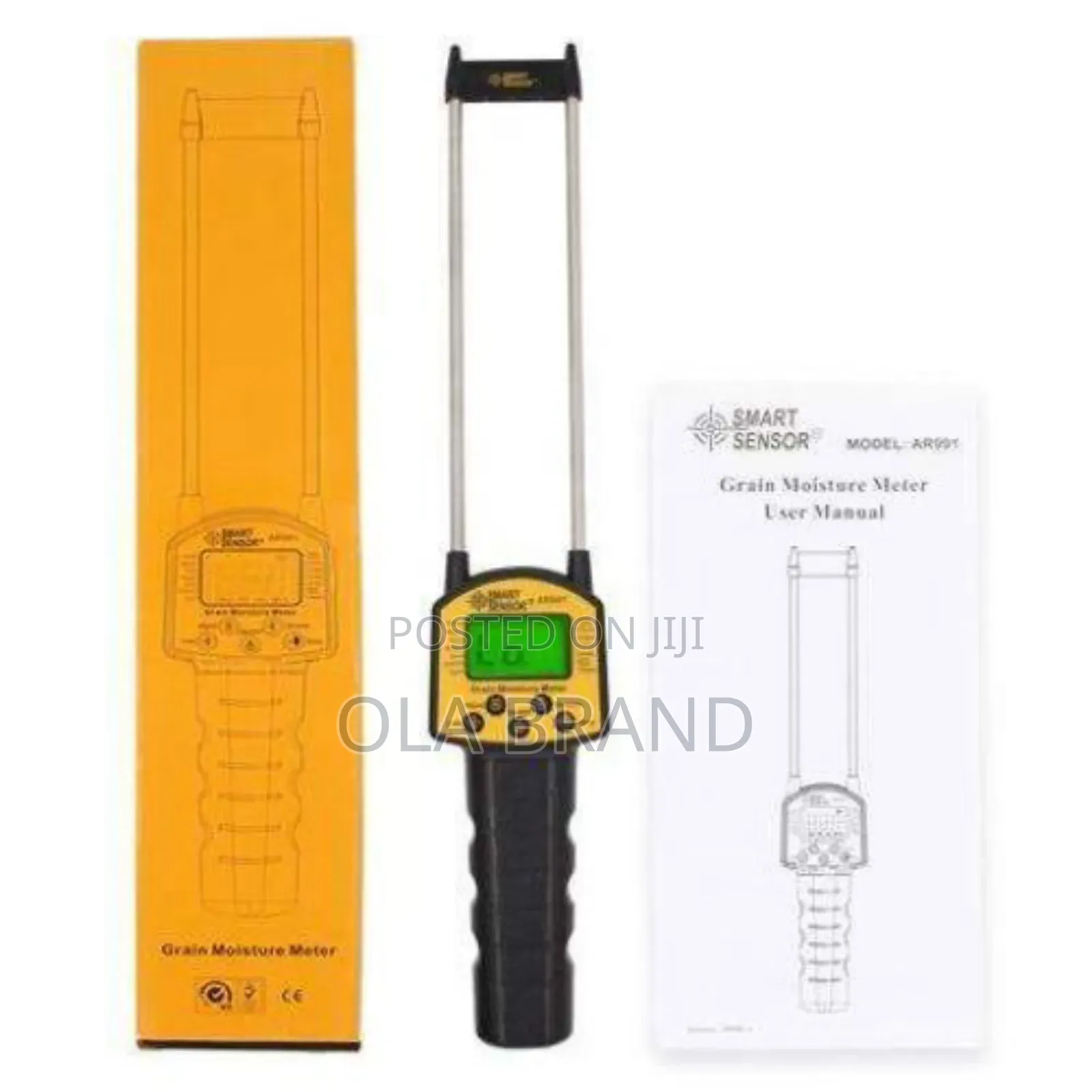 Moisture Meter for Grains (Handheld Probe Model)