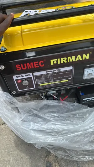Brand New Sumec Firman Petrol Generator Model Spg4000key 100%Copper