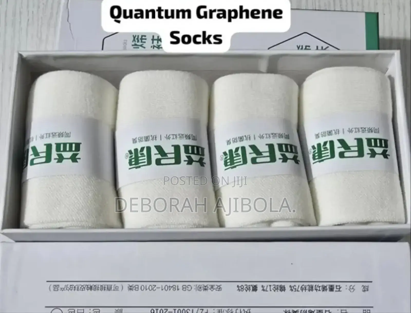 Quantum Graphene Socks