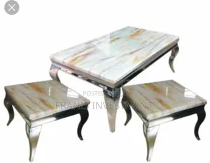 Marble Center Table Set