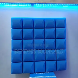 High Density Acoustic Foam 50x50cm Stidoo Sound Proof Panels