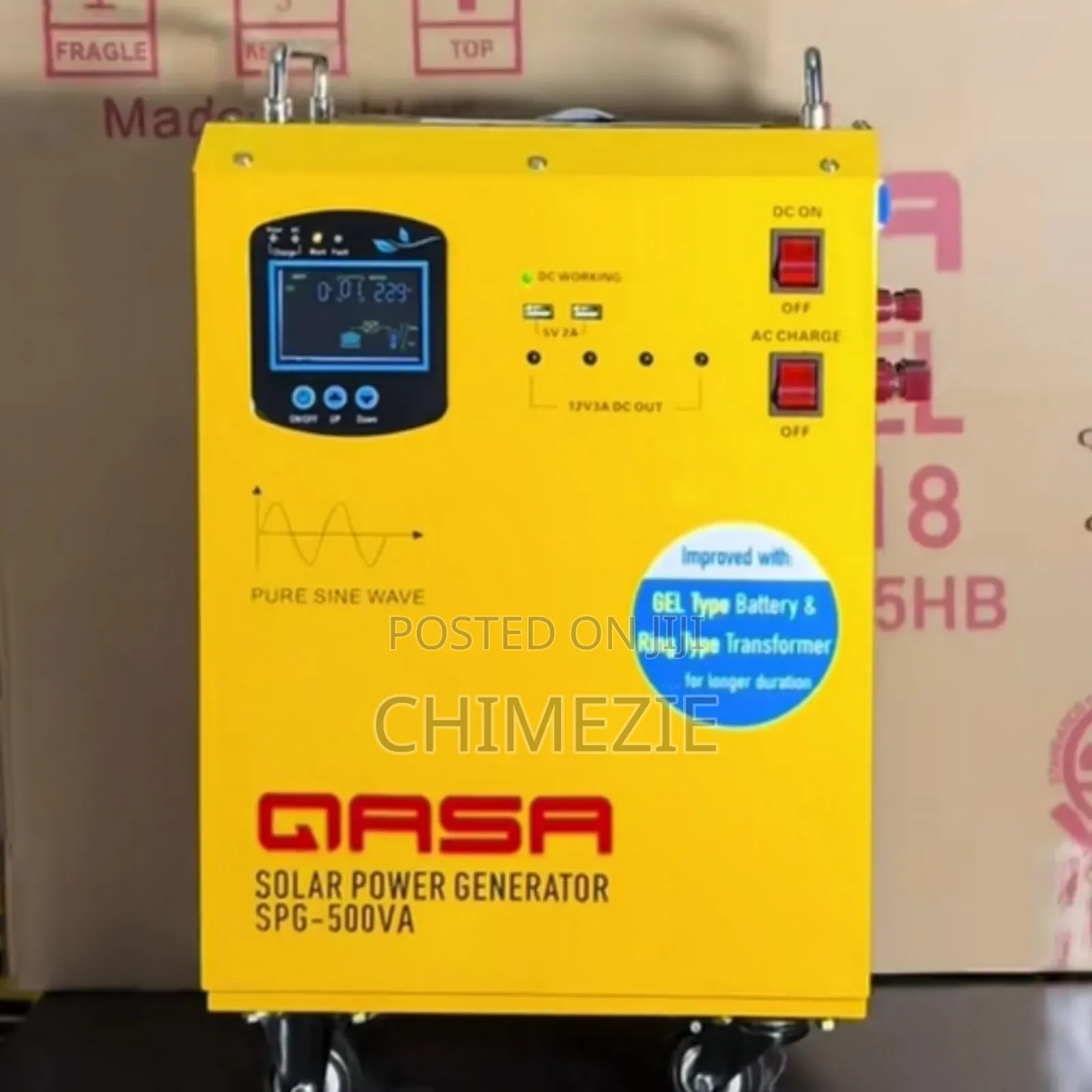 Solar/PHCN Powered Generator [Free Installation for Cust Within Lagos)