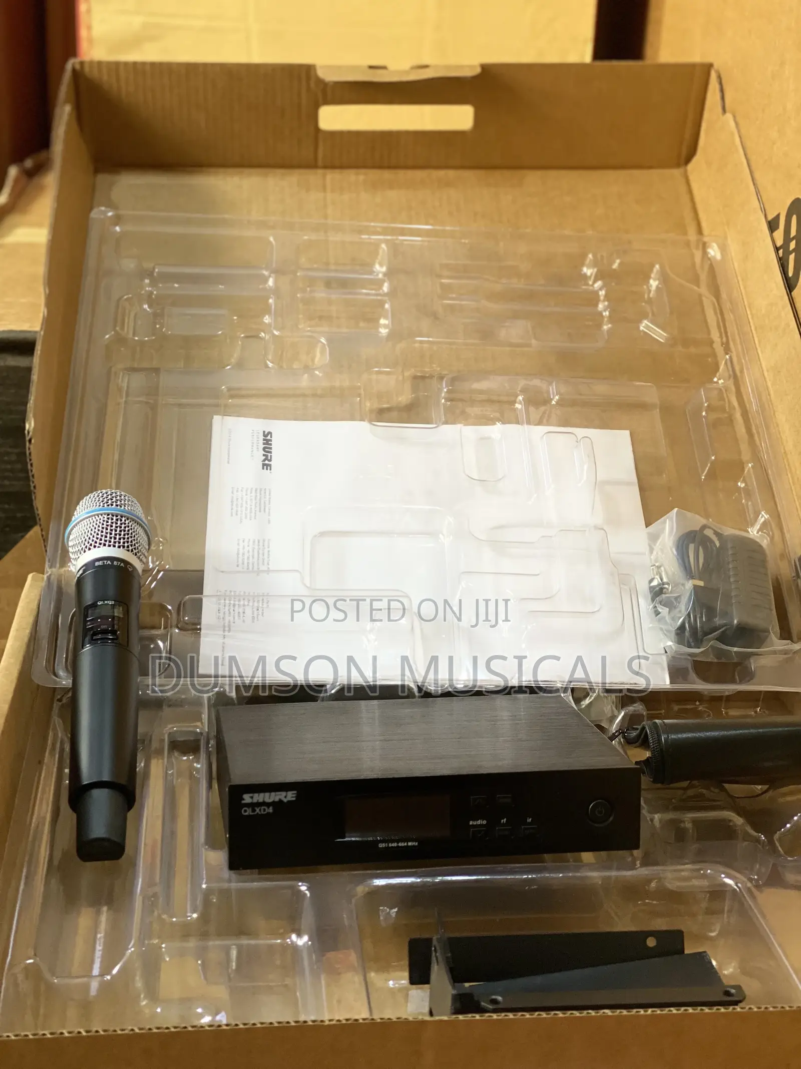 Shure Qlxd4 Digital Wireless Microphone