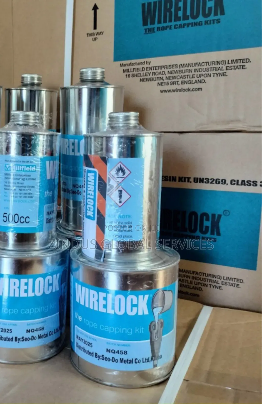 Wirelock the Rope Capping Kit 500 Cc