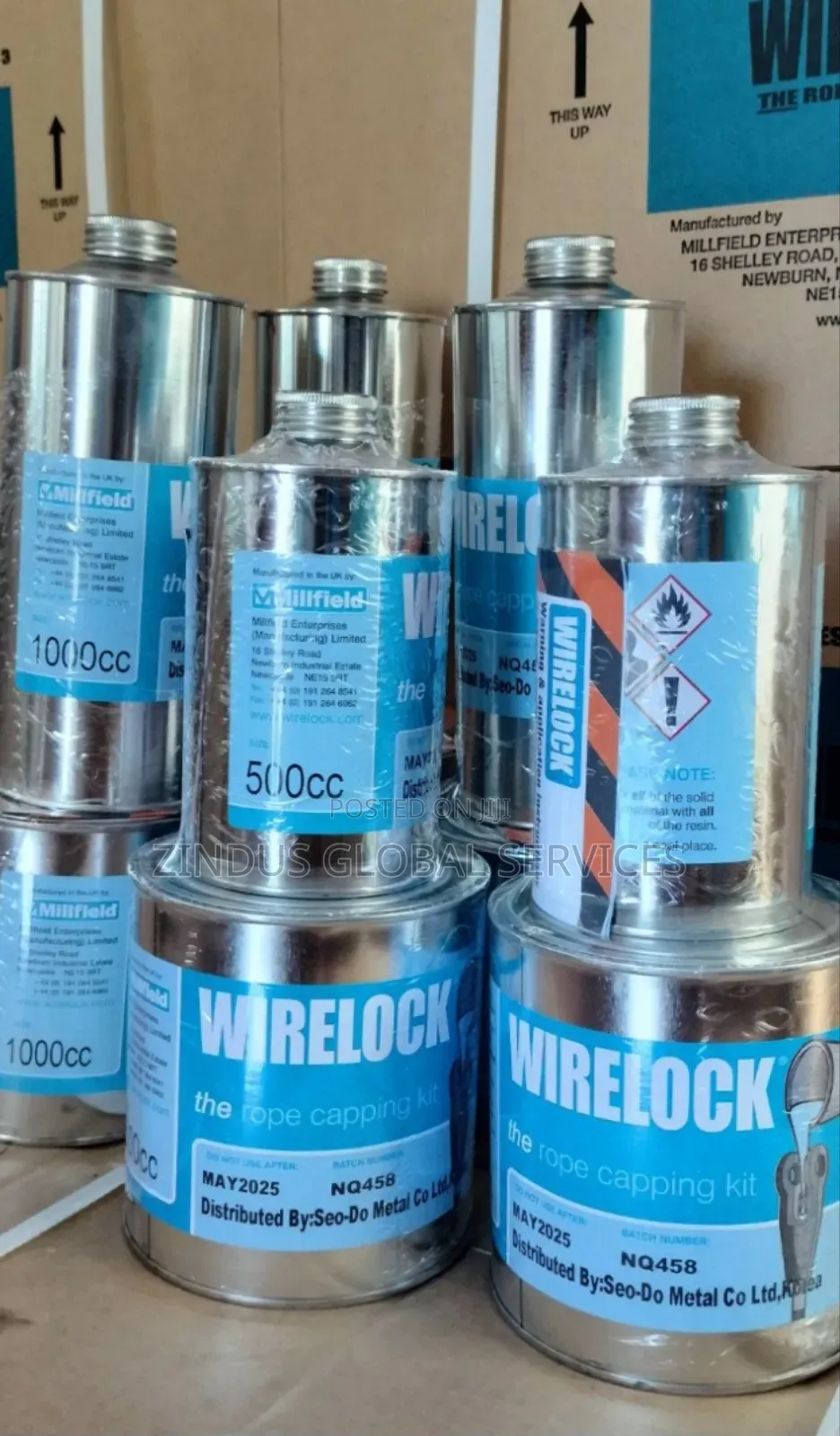 Wirelock the Rope Capping Kit 500 Cc