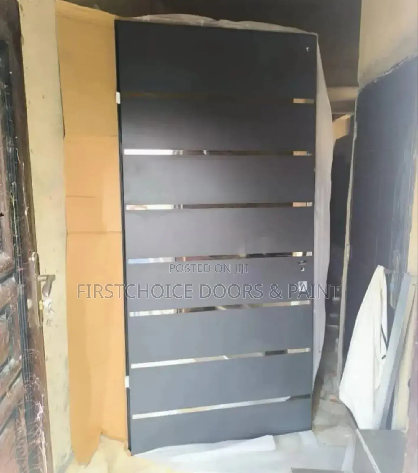 4ft Single Leaf Isreali Silver Line and Plain