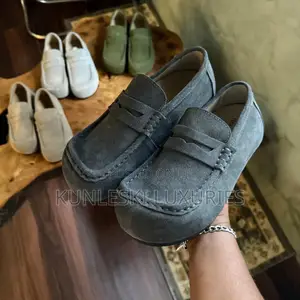 The Wrapped Fdcp Suede Louis Stitch Loafers Collections